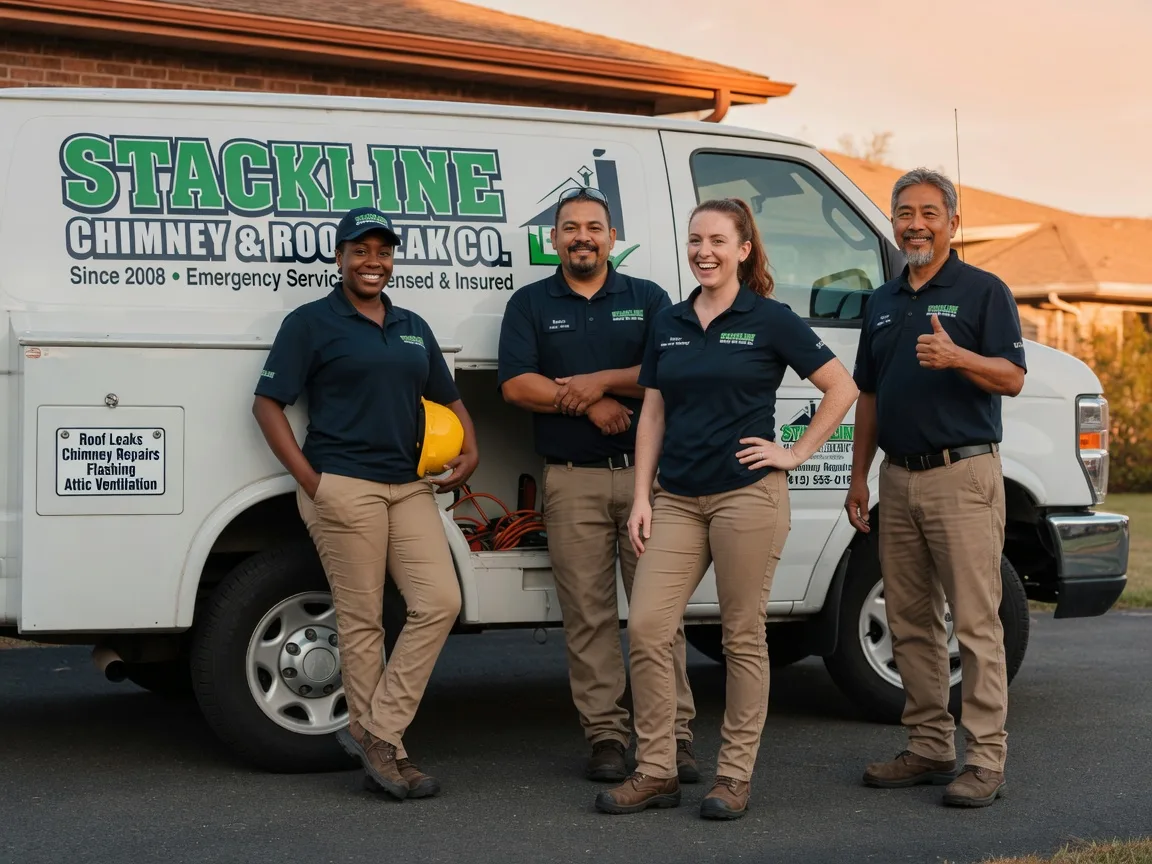 Chimney flashing repair company in Graham, WA